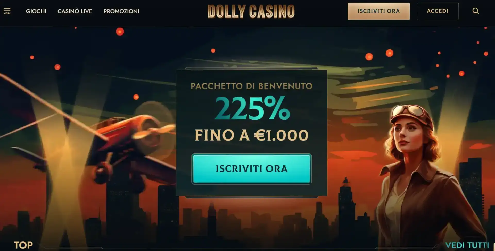 Bonus benvenuto Dolly Casino