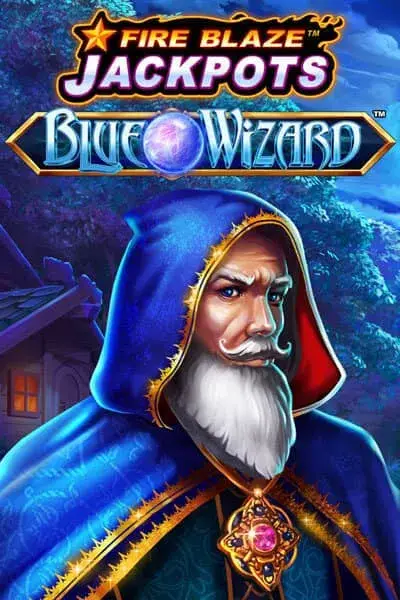 Fire Blaze Jackpots Blue Wizard slot con jackpot progressivo